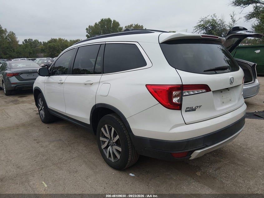 Vin: 5fnyf6h36mb072265, lot: 46608746, honda pilot awd ex 20213