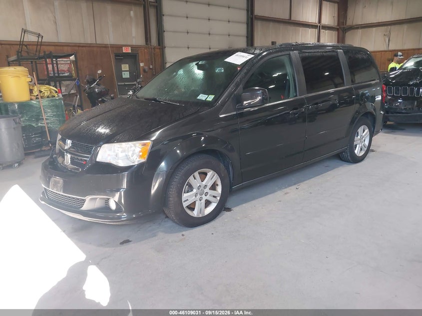 Vin: 2c4rdgdg8dr800472, lot: 46608747, dodge grand caravan crew 20132