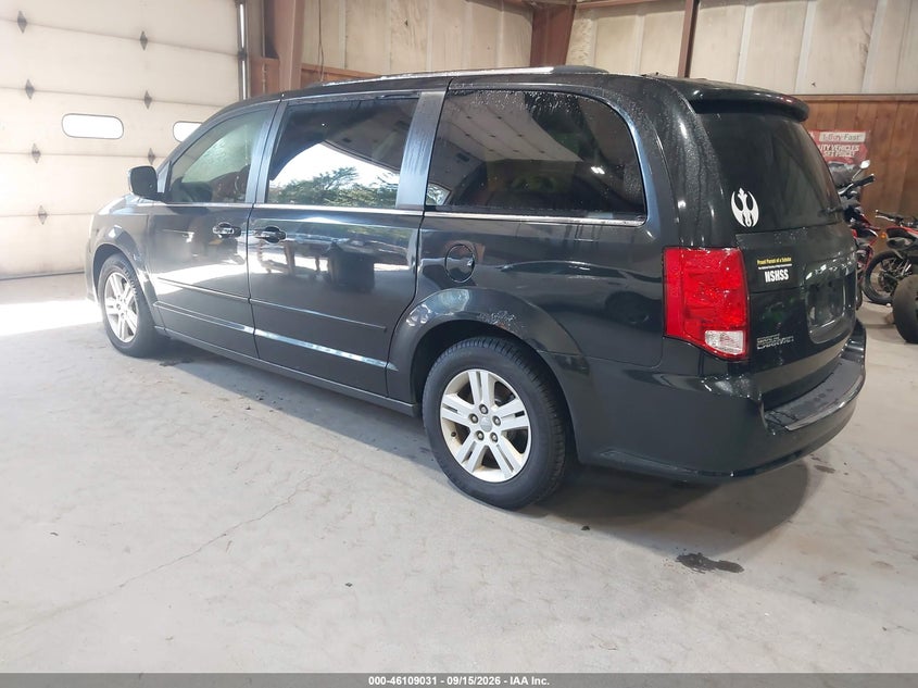 Vin: 2c4rdgdg8dr800472, lot: 46608747, dodge grand caravan crew 20133