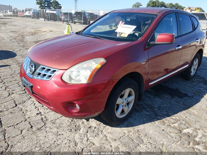 Vin: jn8as5mt3dw039222, lot: 46608749, nissan rogue s 20132