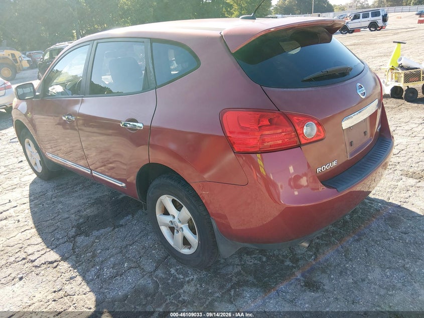Vin: jn8as5mt3dw039222, lot: 46608749, nissan rogue s 20133