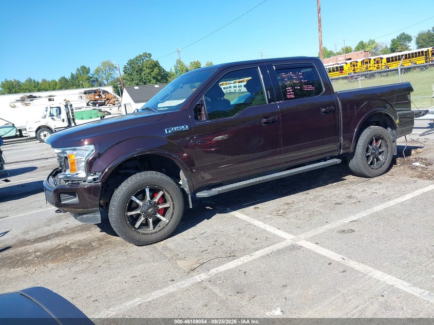 Vin: 1ftew1epxkfd48792, lot: 46608770, ford f-150 xlt 20192