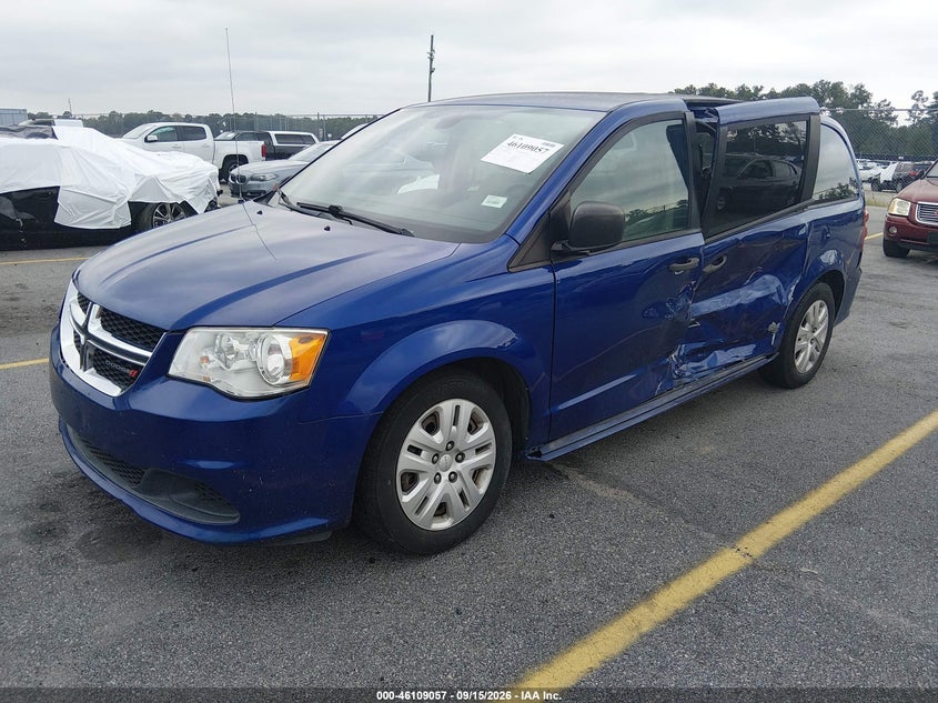 Vin: 2c4rdgbg9kr676213, lot: 46608773, dodge grand caravan se 20192