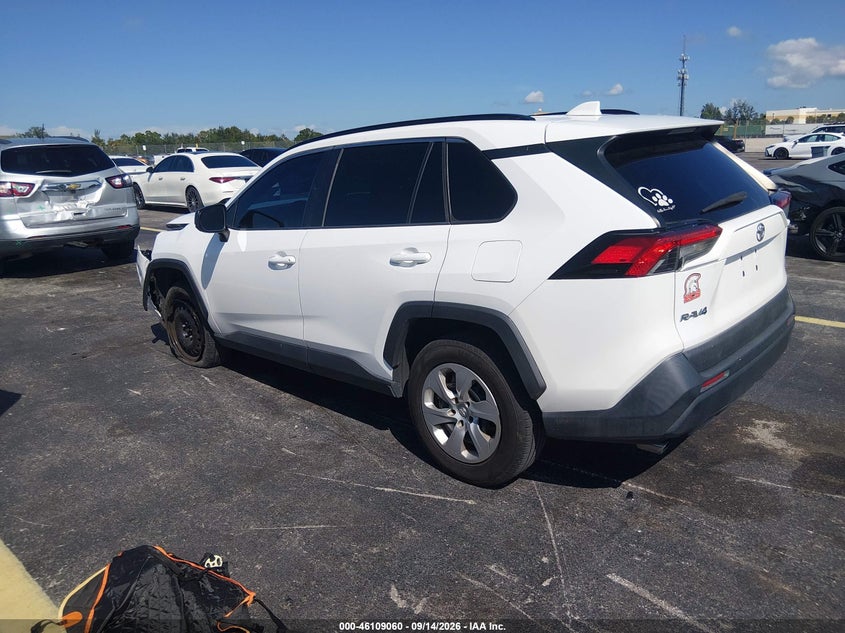 Vin: 2t3h1rfv9kw055116, lot: 46608776, toyota rav4 le 20193