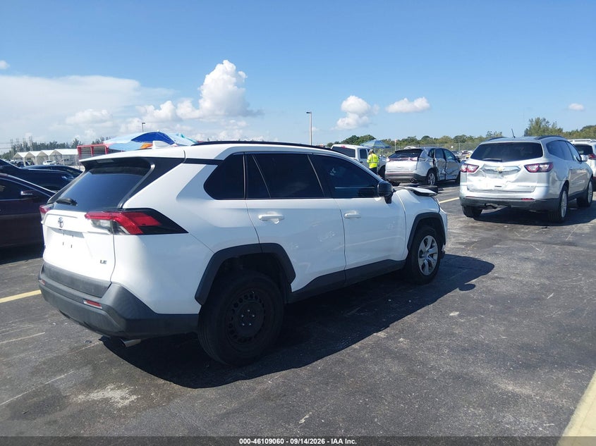 Vin: 2t3h1rfv9kw055116, lot: 46608776, toyota rav4 le 20194