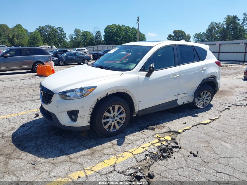 Vin: jm3ke2ce1d0113014, lot: 46608779, mazda cx-5 touring 20132