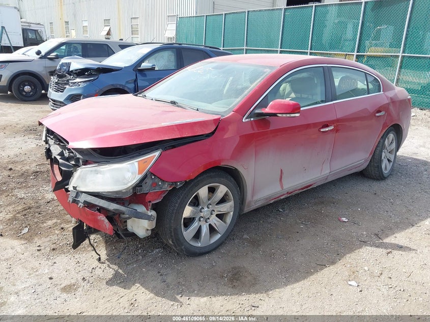 2013 Buick LaCrosse, Front End, IAAI, VIN 1G4GC5E3XDF219598 — photo 2
