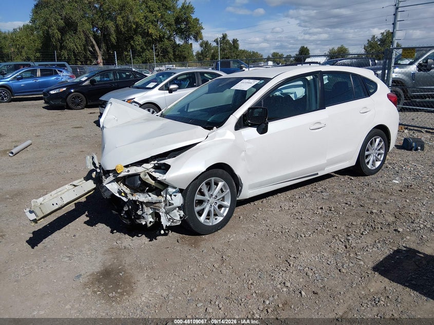 Vin: jf1gpac6xe8290553, lot: 46608782, subaru impreza 2.0i premium 20142