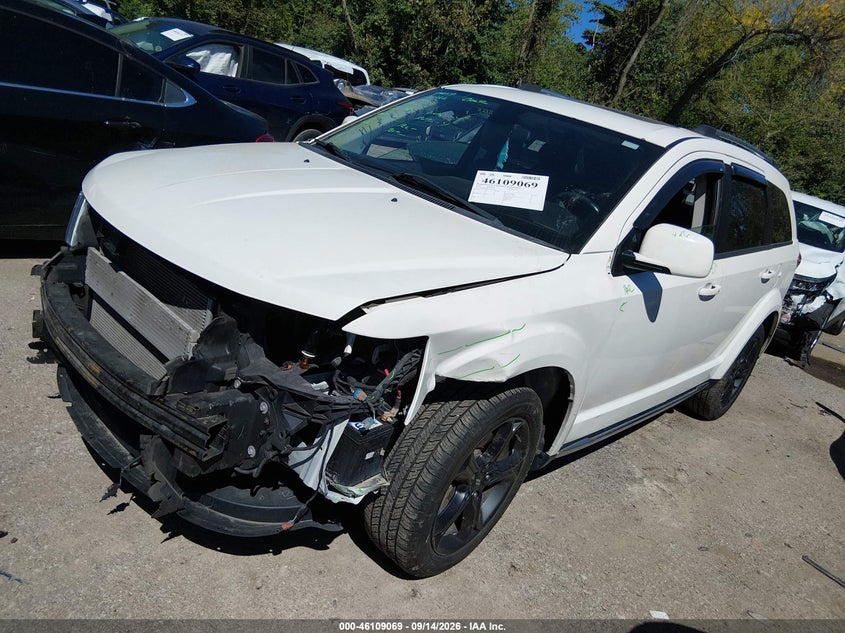 Vin: 3c4pdcgbxjt382165, lot: 46608785, dodge journey crossroad 20182