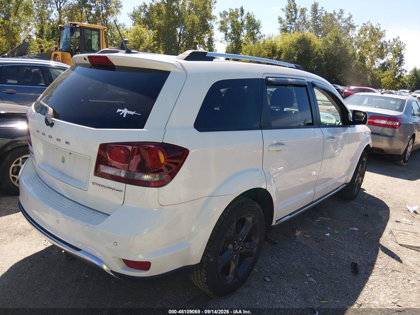 Vin: 3c4pdcgbxjt382165, lot: 46608785, dodge journey crossroad 20184