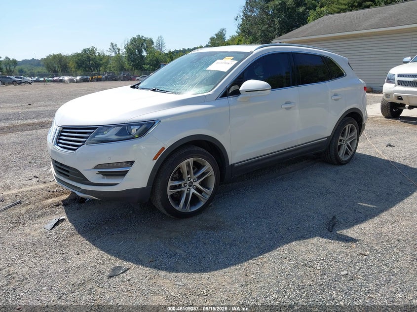 Vin: 5lmtj2ah1fuj32284, lot: 46608803, lincoln mkc 20152