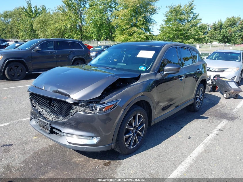 Vin: jm3kfbdm8j0315461, lot: 46608813, mazda cx-5 grand touring 20182