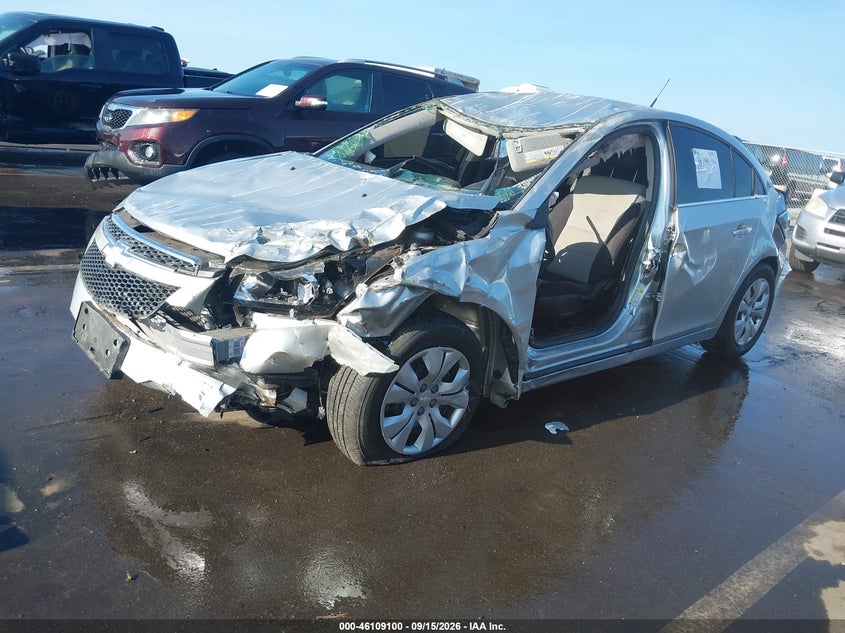 Vin: 1g1pc5sh2c7371705, lot: 46608816, chevrolet cruze ls 20122