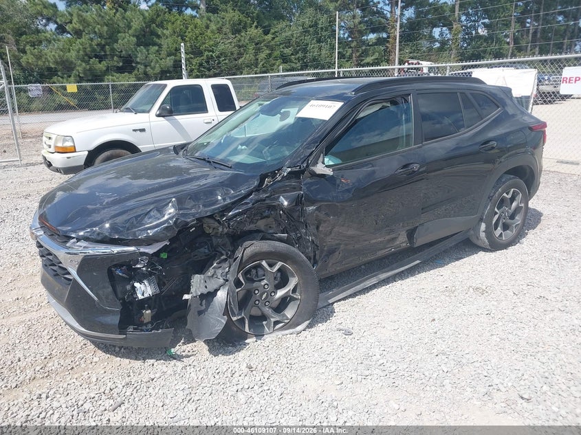 Vin: kl77lhep0sc075838, lot: 46608823, chevrolet trax fwd lt 20252