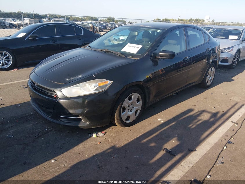 Vin: 1c3cdfaa5ed768301, lot: 46608826, dodge dart se 20142