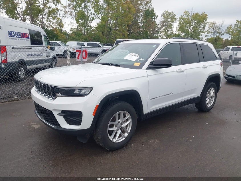 Vin: 1c4rjhag4r8574825, lot: 46608829, jeep grand cherokee laredo x 4x4 20242