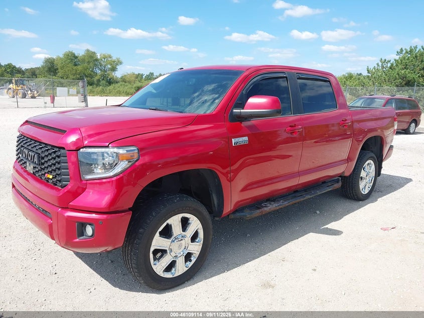 Vin: 5tfay5f14ex338087, lot: 46608830, toyota tundra platinum 5.7l v8 20142