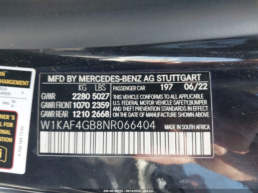 2022 MERCEDES-BENZ C 300 SEDAN · Фото 9