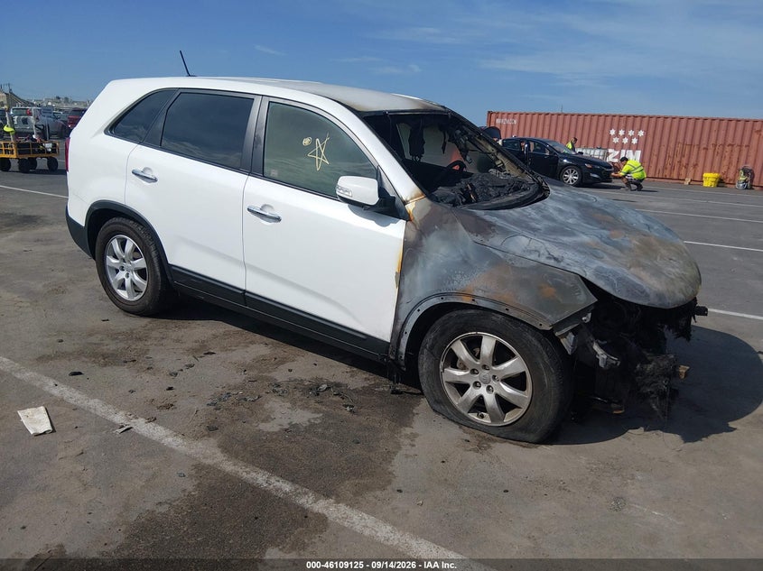 Vin: 5xykt4a17dg396040, lot: 46608841, kia sorento lx 2013 img_1