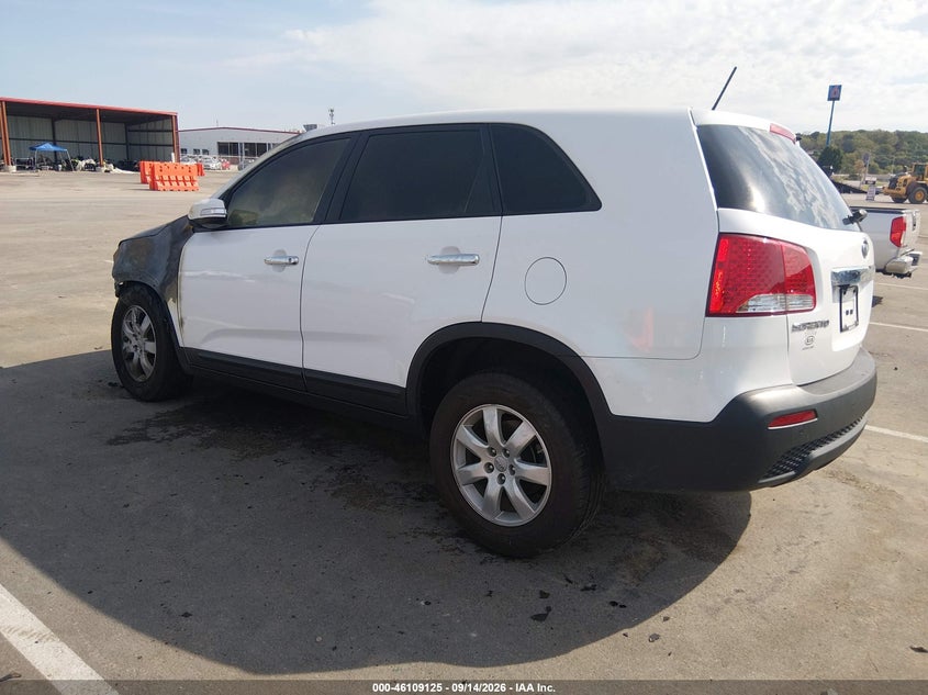 Vin: 5xykt4a17dg396040, lot: 46608841, kia sorento lx 20133