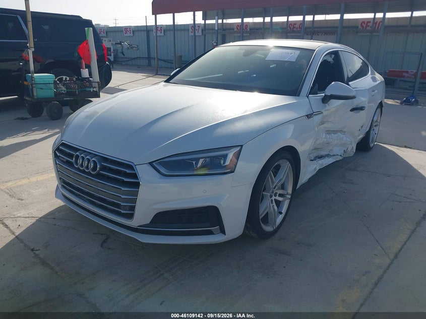 Vin: wauencf5xka094393, lot: 46608858, audi a5 45 premium 20192