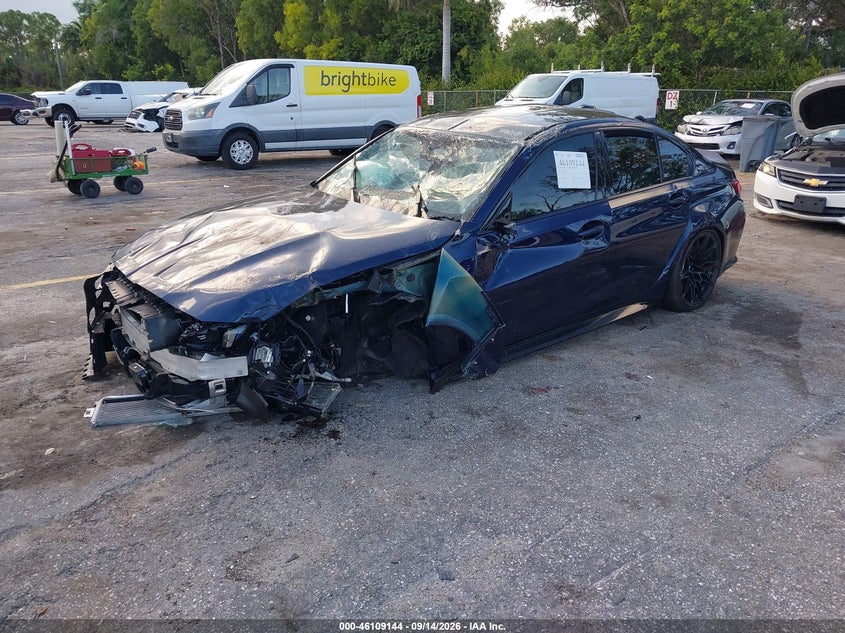 Vin: wbs33hj09tfv54780, lot: 46608860, bmw m3 competition xdrive 20262