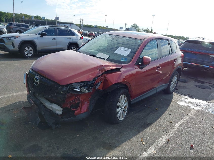 Vin: jm3ke4cexd0135881, lot: 46608874, mazda cx-5 touring 20132