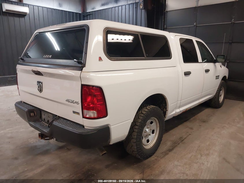 Vin: 1c6rr7kg8gs199191, lot: 46608876, ram 1500 tradesman 20164