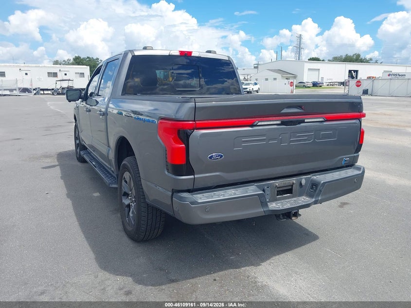 Vin: 1ft6w1ev8nwg08520, lot: 46608878, ford f-150 lightning lariat 20223
