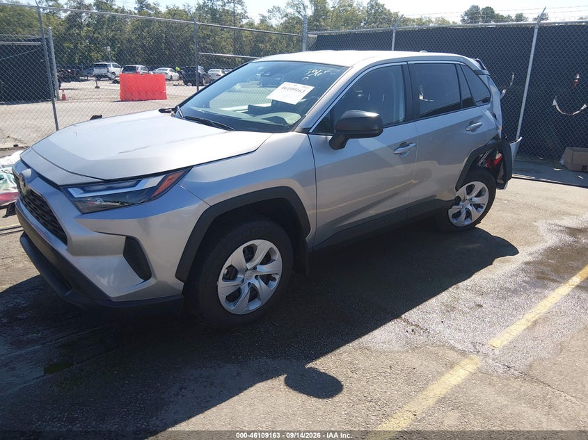 Vin: 2t3h1rfv0sc364412, lot: 46608879, toyota rav4 le 20252