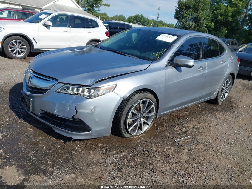Vin: 19uub2f53ga009274, lot: 46608892, acura tlx v6 tech 20162