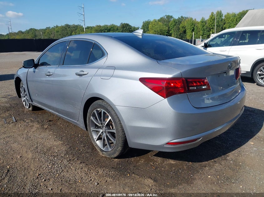 Vin: 19uub2f53ga009274, lot: 46608892, acura tlx v6 tech 20163