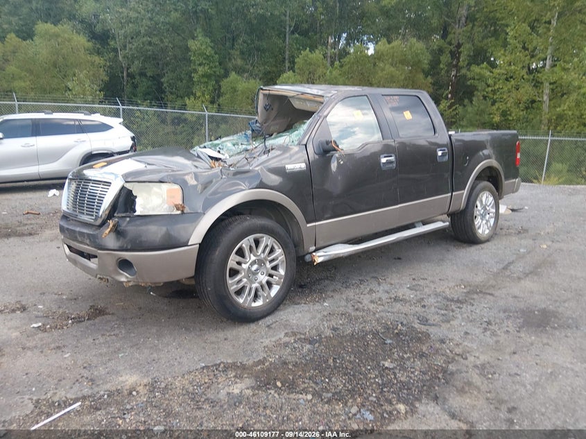 2006 Ford F-150, Rollover, IAAI, VIN 1FTPW12V36FB69219 — photo 2