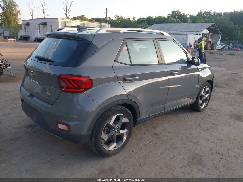 Vin: kmhrc8a36mu098578, lot: 46608905, hyundai venue sel 20214
