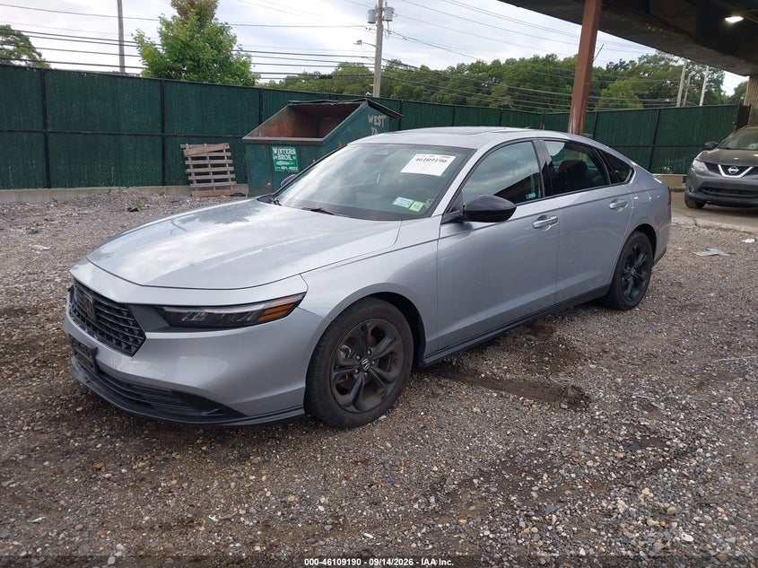 Vin: 1hgcy1f47sa052567, lot: 46608906, honda accord se 20252
