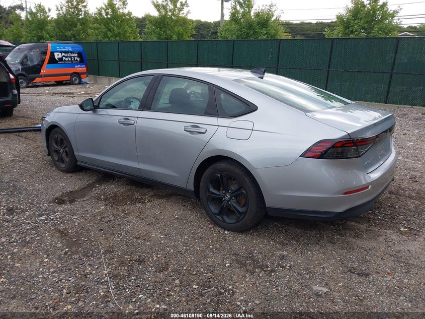 Vin: 1hgcy1f47sa052567, lot: 46608906, honda accord se 20253
