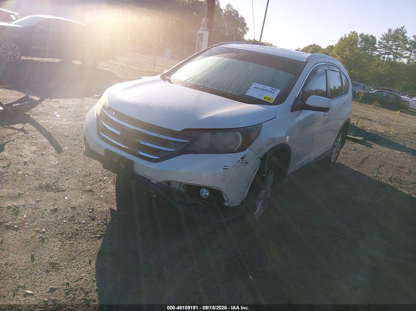 Vin: 5j6rm4h70el048750, lot: 46608907, honda cr-v ex-l 20142