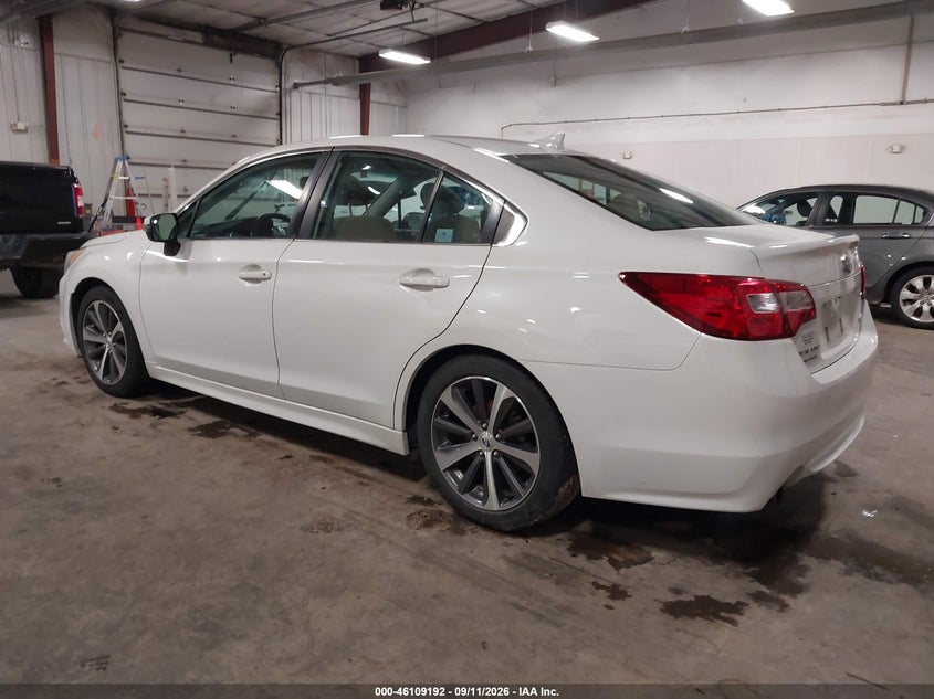 Vin: 4s3bnbl64g3050978, lot: 46608908, subaru legacy 2.5i limited 20163