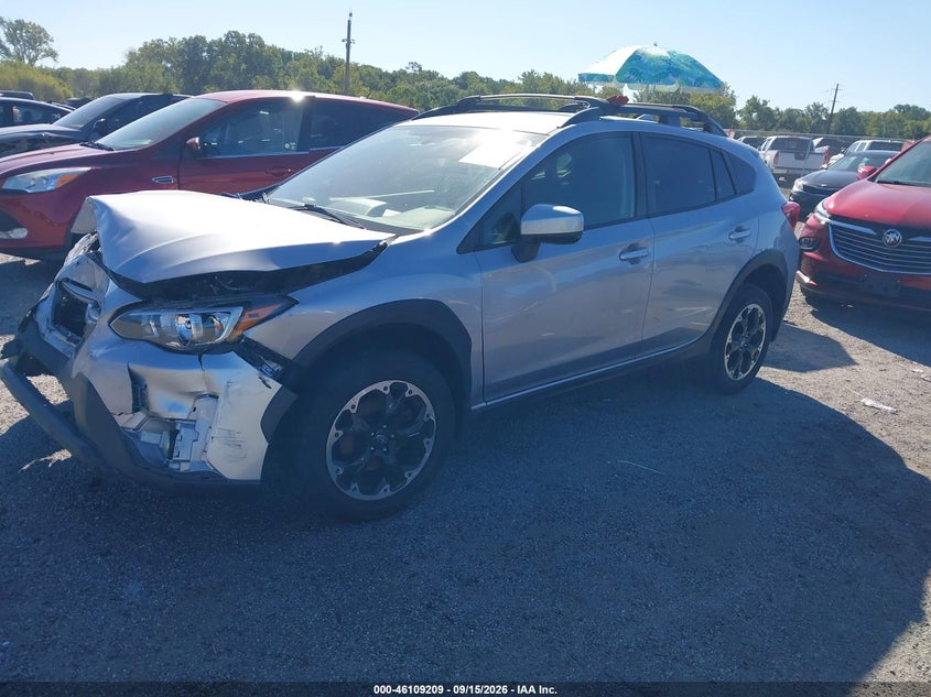 Vin: jf2gtapc1n8215828, lot: 46608925, subaru crosstrek premium 20222