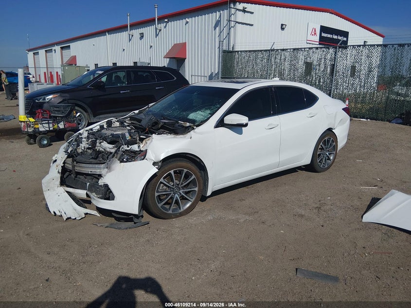 Vin: 19uub2f30ga011143, lot: 46608930, acura tlx v6 20162
