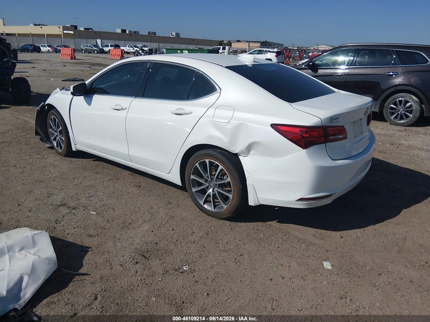 Vin: 19uub2f30ga011143, lot: 46608930, acura tlx v6 20163