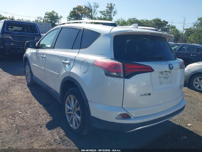 Vin: 2t3dfrevxgw483155, lot: 46608940, toyota rav4 limited 20163