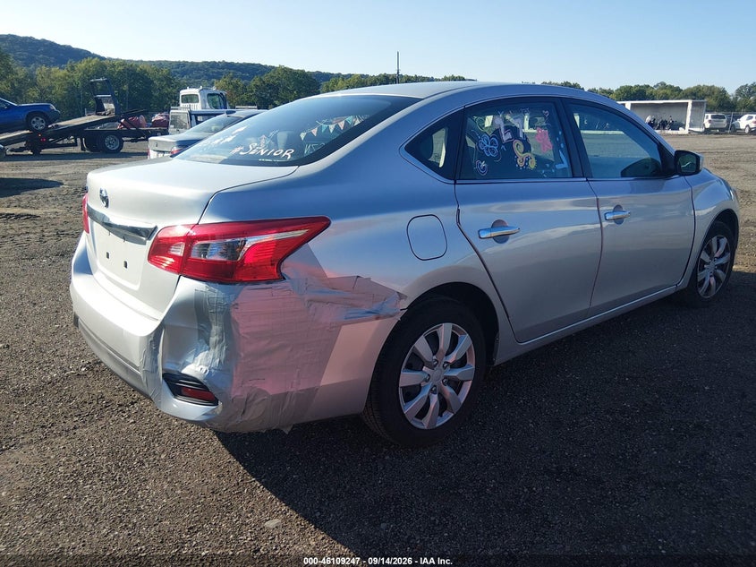 Vin: 3n1ab7ap9ky310324, lot: 46608963, nissan sentra s 20194