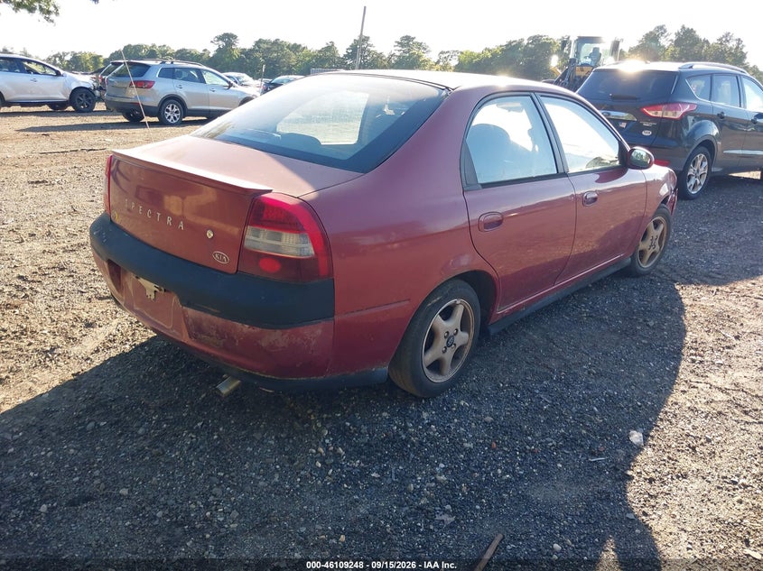 2000 KIA SPECTRA auction photo 4