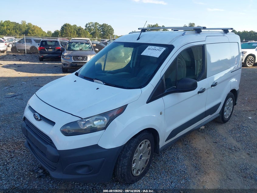 Vin: nm0ls6e71g1251322, lot: 46608968, ford transit connect xl 20162