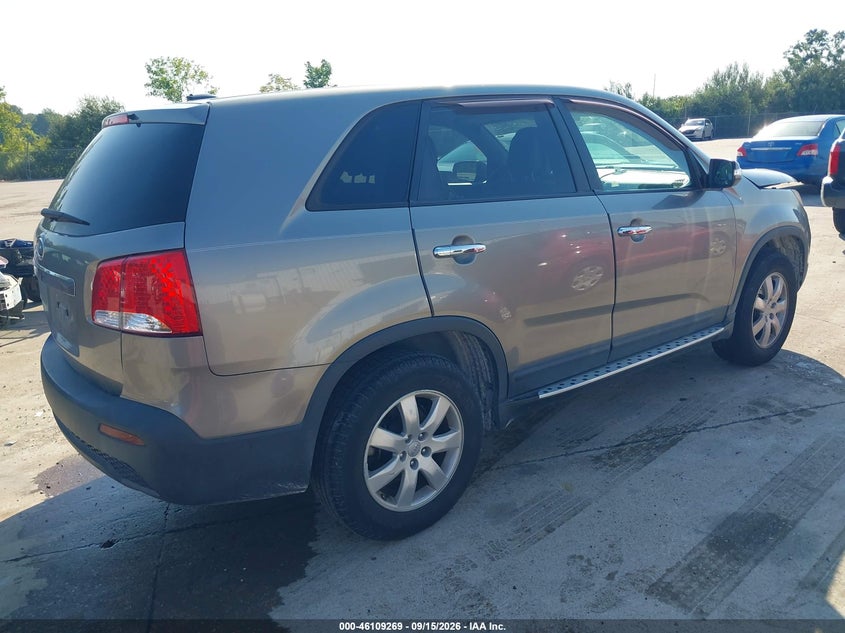 Vin: 5xykt3a13bg045214, lot: 46608985, kia sorento lx 20114