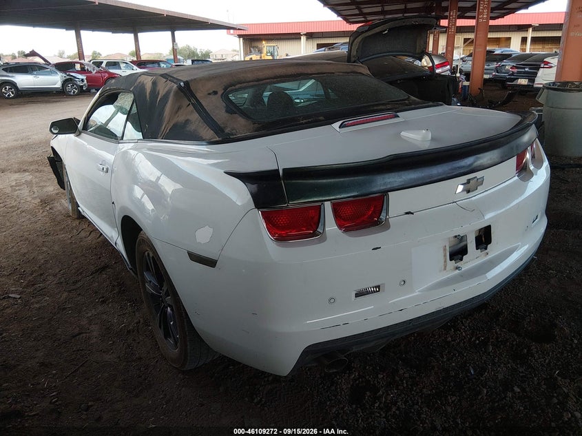 Vin: 2g1fb3dd9b9213341, lot: 46608988, chevrolet camaro 1lt 20113