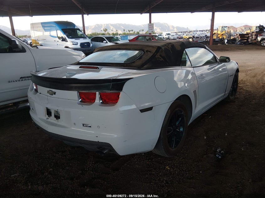Vin: 2g1fb3dd9b9213341, lot: 46608988, chevrolet camaro 1lt 20114