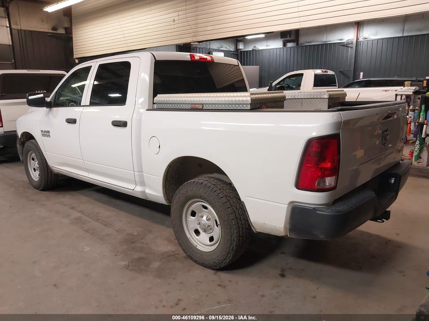 Vin: 1c6rr7kg1gs178201, lot: 46609012, ram 1500 tradesman 20163