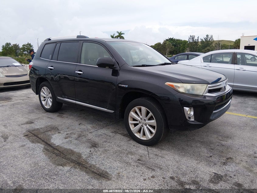 Vin: jtedc3eh2c2007688, lot: 46609018, toyota highlander hybrid limited v6 2012 img_1
